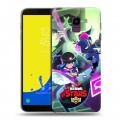 Дизайнерский пластиковый чехол для Samsung Galaxy J6 Brawl Stars