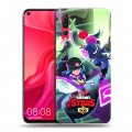 Дизайнерский пластиковый чехол для Huawei Nova 4 Brawl Stars