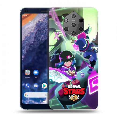 Дизайнерский силиконовый чехол для Nokia 9 PureView Brawl Stars