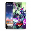 Дизайнерский пластиковый чехол для Nokia 2.2 Brawl Stars