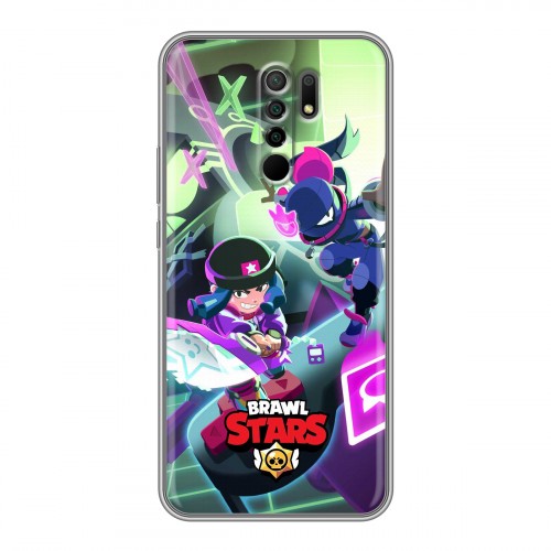 Дизайнерский пластиковый чехол для Xiaomi RedMi 9 Brawl Stars