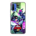 Дизайнерский силиконовый чехол для Xiaomi RedMi 9T Brawl Stars