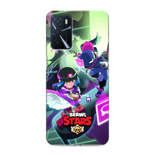 Дизайнерский силиконовый чехол для OPPO A16 Brawl Stars