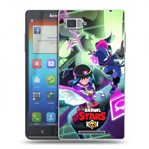 Дизайнерский пластиковый чехол для Lenovo Vibe Z Brawl Stars