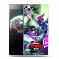 Дизайнерский пластиковый чехол для Lenovo Vibe X2 Brawl Stars