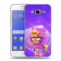 Дизайнерский силиконовый чехол для Samsung Galaxy J7 Brawl Stars