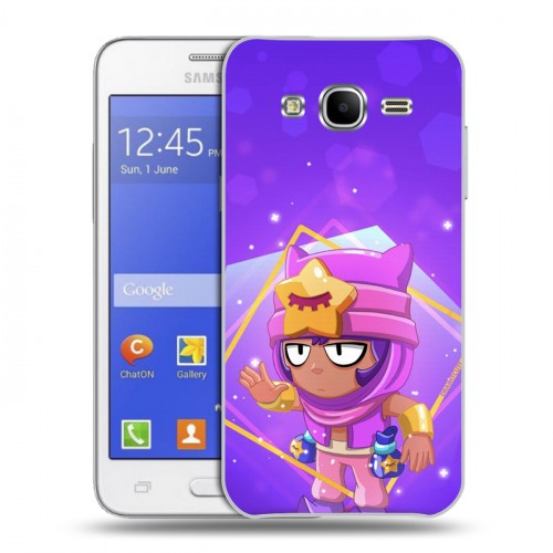 Дизайнерский силиконовый чехол для Samsung Galaxy J7 Brawl Stars