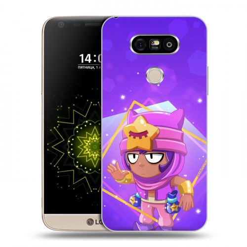 Дизайнерский пластиковый чехол для LG G5 Brawl Stars