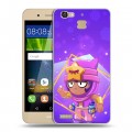 Дизайнерский пластиковый чехол для Huawei GR3 Brawl Stars