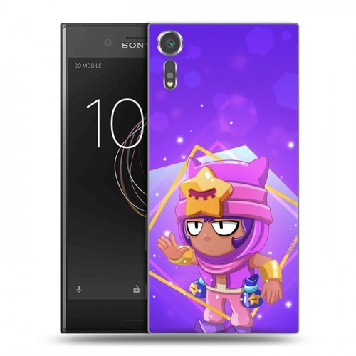 Дизайнерский пластиковый чехол для Sony Xperia XZs Brawl Stars