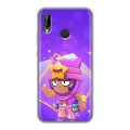 Дизайнерский силиконовый чехол для Huawei P20 Lite Brawl Stars