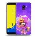 Дизайнерский пластиковый чехол для Samsung Galaxy J6 Brawl Stars