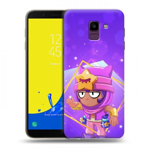 Дизайнерский пластиковый чехол для Samsung Galaxy J6 Brawl Stars