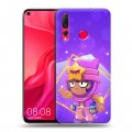 Дизайнерский пластиковый чехол для Huawei Nova 4 Brawl Stars