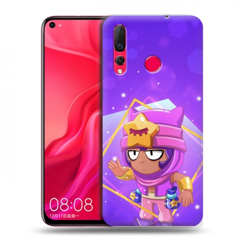 Дизайнерский пластиковый чехол для Huawei Nova 4 Brawl Stars