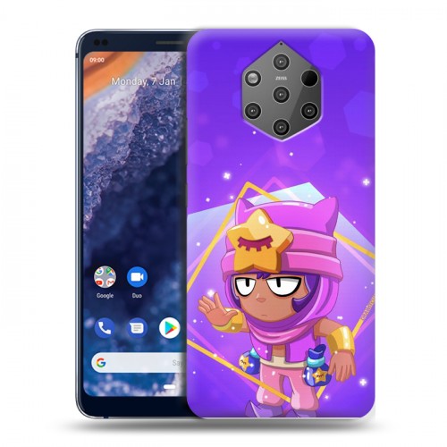 Дизайнерский силиконовый чехол для Nokia 9 PureView Brawl Stars