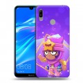 Дизайнерский пластиковый чехол для Huawei Y6 (2019) Brawl Stars