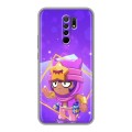 Дизайнерский силиконовый чехол для Xiaomi RedMi 9 Brawl Stars