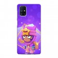 Дизайнерский пластиковый чехол для Samsung Galaxy M51 Brawl Stars