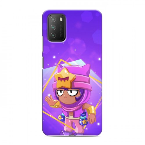 Дизайнерский пластиковый чехол для Xiaomi Poco M3 Brawl Stars