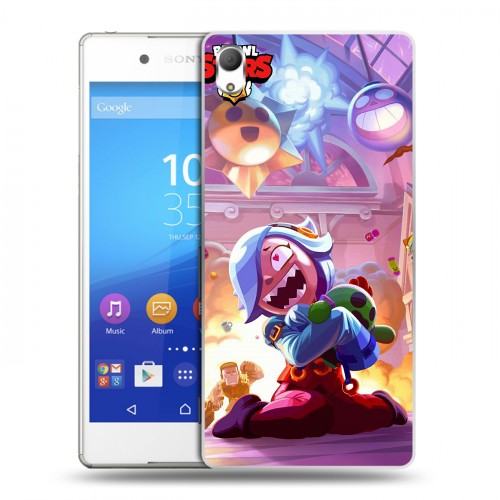 Дизайнерский пластиковый чехол для Sony Xperia Z3+ Brawl Stars