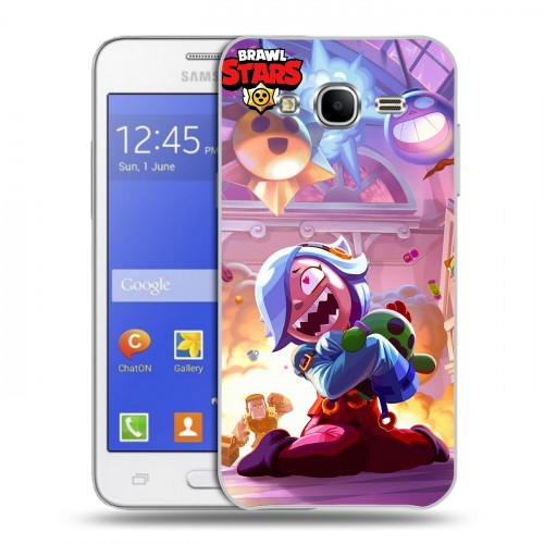 Дизайнерский силиконовый чехол для Samsung Galaxy J7 Brawl Stars