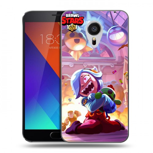 Дизайнерский пластиковый чехол для Meizu MX5 Brawl Stars