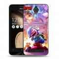 Дизайнерский пластиковый чехол для ASUS Zenfone Go Brawl Stars