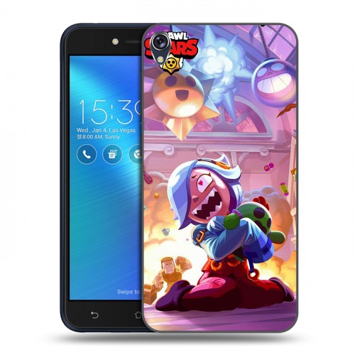 Дизайнерский силиконовый чехол для Asus ZenFone Live Brawl Stars