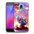 Дизайнерский пластиковый чехол для Meizu M6 Brawl Stars