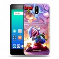 Дизайнерский силиконовый чехол для Micromax Q409 Brawl Stars