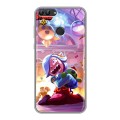 Дизайнерский силиконовый чехол для Huawei P Smart Brawl Stars