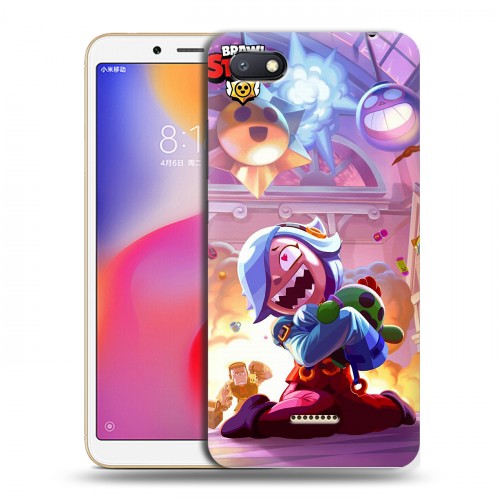 Дизайнерский пластиковый чехол для Xiaomi RedMi 6A Brawl Stars