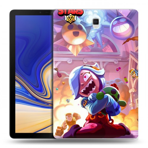 Дизайнерский силиконовый чехол для Samsung Galaxy Tab S4 Brawl Stars