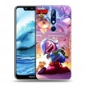 Дизайнерский силиконовый чехол для Nokia 5.1 Plus Brawl Stars