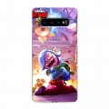 Дизайнерский силиконовый чехол для Samsung Galaxy S10 Brawl Stars