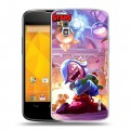 Дизайнерский пластиковый чехол для LG Google Nexus 4 Brawl Stars