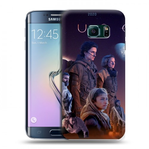 Дизайнерский пластиковый чехол для Samsung Galaxy S6 Edge Дюна 2021