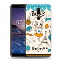 Дизайнерский пластиковый чехол для Nokia 7 Plus Городские символы