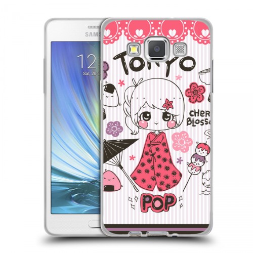 Дизайнерский пластиковый чехол для Samsung Galaxy A5 Городские символы