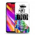 Дизайнерский пластиковый чехол для LG G8 ThinQ Городские символы