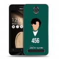 Дизайнерский пластиковый чехол для ASUS Zenfone Go Игра в кальмара