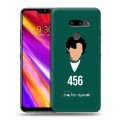 Дизайнерский пластиковый чехол для LG G8 ThinQ Игра в кальмара