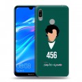 Дизайнерский пластиковый чехол для Huawei Y6 (2019) Игра в кальмара