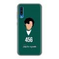 Дизайнерский силиконовый чехол для Samsung Galaxy A50 Игра в кальмара