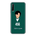 Дизайнерский силиконовый чехол для Huawei Y9s Игра в кальмара