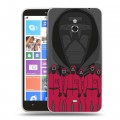 Дизайнерский пластиковый чехол для Nokia Lumia 1320 Игра в кальмара