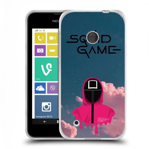 Дизайнерский пластиковый чехол для Nokia Lumia 530 Игра в кальмара