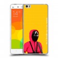 Дизайнерский силиконовый чехол для Xiaomi Mi Note Игра в кальмара