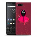 Дизайнерский пластиковый чехол для BlackBerry KEY2 Игра в кальмара